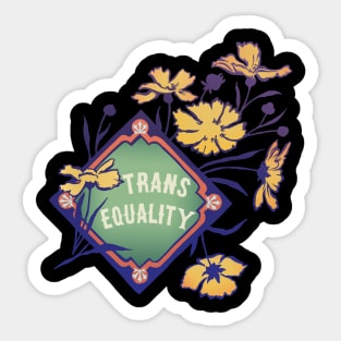 Trans Equality Sticker